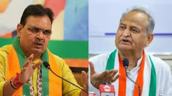 Neither Colds Nor Bandages, CM Bhajanlal Sharma’s Sharp Dig at Ashok Gehlot
