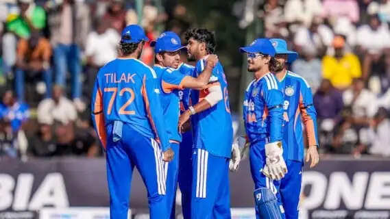 India Seals T20I Series vs Zimbabwe with Commanding 90-Run Win; Ishan Kishan and Tilak Varma Shine