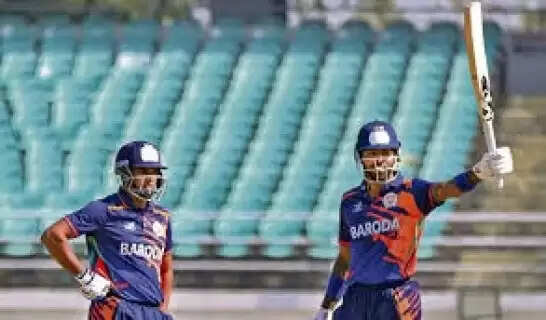 Hardik Pandya Blasts Nine Sixes As Baroda Dominates Chandigarh In Vijay Hazare Trophy