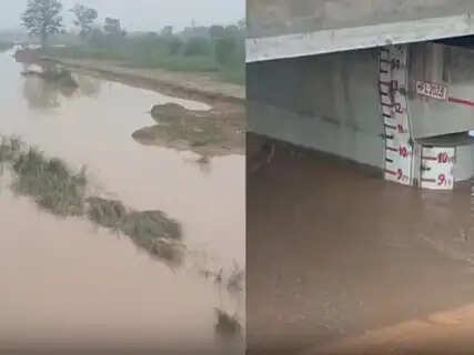 Tangri River Overflows After Hilly Rains, Submerges Residential Areas and Forces Families onto GT Road