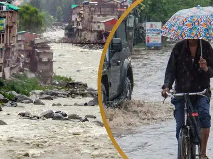 Monsoon Fury Across India: IMD Issues Heavy Rain Alert for Delhi and 20 States Until July 27, Mountain Regions on High Watch
