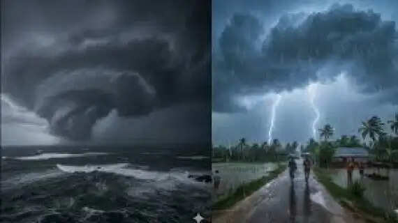 Gujarat Weather Alert: New Rain Spell to Strike 7 Districts,Yellow Alert Issued Until April 4