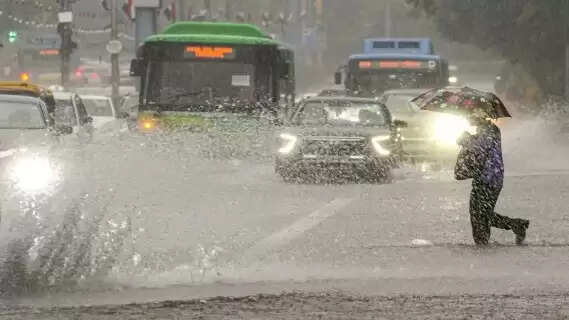 Intense Rain Warning Issued for Delhi-NCR, UP, Uttarakhand, and Nearby Regions
