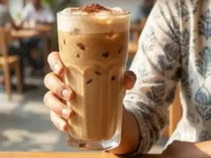 It works wonder to cool down your body when it is hot by drinking cold coffee