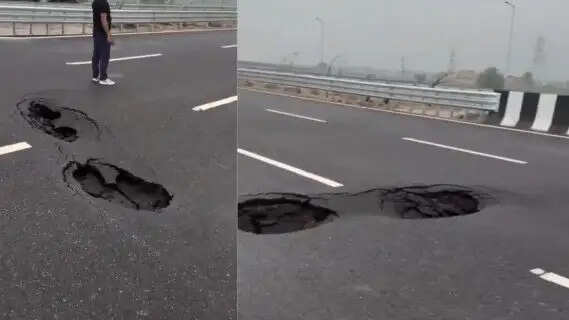Monsoon Meltdown: Newly Opened ₹12,000 Crore Delhi-Dehradun Expressway Caves In, Sparking Outrage and Rapid NHAI Suspension Orders