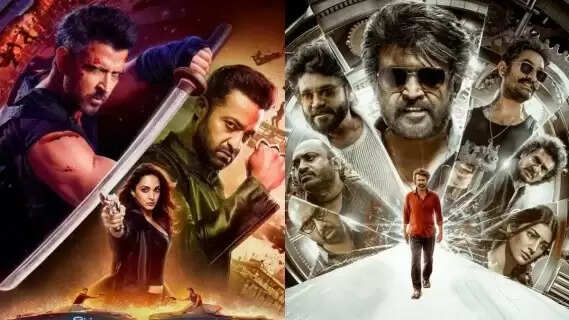 War 2 vs Coolie Box Office Clash: Rajinikanth and Hrithik Roshan Deliver Spectacular Collections, Both Cross ₹100 Crore Mark!