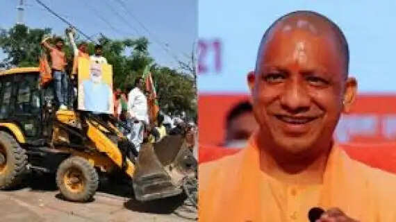 UP Bulldozer Action: 12-Year-Old Illegal Mosque Demolished in Sitapur Amid Heavy Security