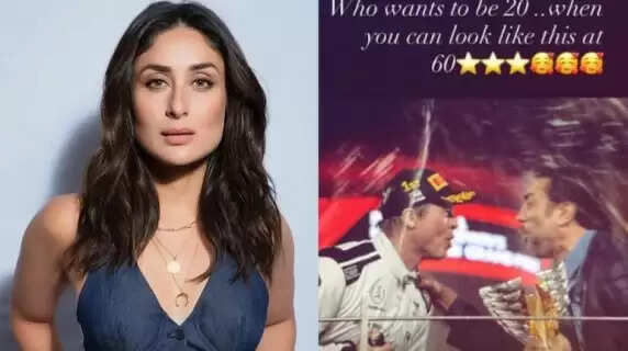 Age Ain't Nothing But a Number: Kareena Kapoor Khan Fangirls Over Brad Pitt After F1 Appearance