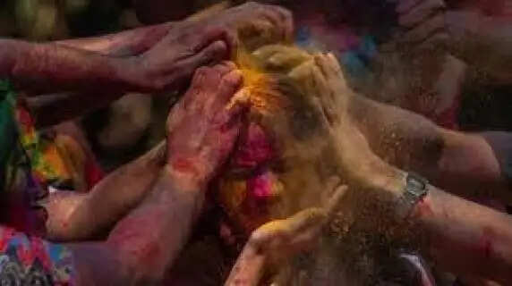 Holi Tragedy in Rajasthan 20 Students Injured as Massive Iron Frame Collapses During Celebrations