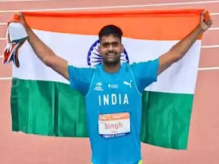 Anand Singh Crosses 80 Meters to Win Gold as India Shines at Asian U-23 Athletics Championships