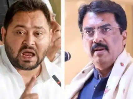 Rabri Devi used to sign in one and a half bittas, Sanjay Saraogi said on Tejashwi's allegations.