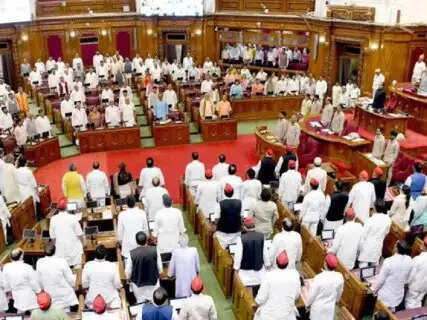 UP Assembly: Speaker Satish Mahana Emotional Over SP Uproar, CM Yogi Adityanath Slams Opposition