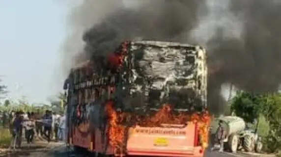 The Price of a Journey Tragedy Strikes New Jaisalmer-Ahmedabad Bus Service