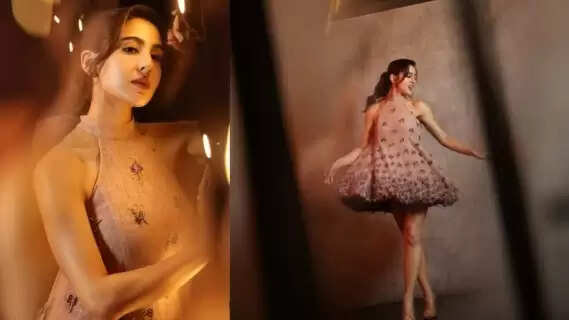 Sara Ali Khan Shares Rare Behind-the-Scenes Glimpse with Aditya Roy Kapur from 'Metro In Dino' Sets