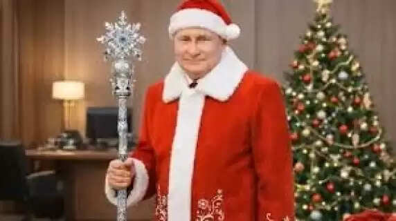 Putin Distributes Geopolitical Christmas Gifts In Controversial Russian AI Video