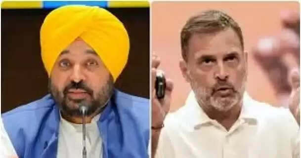 Punjab CM Bhagwant Mann Criticizes Rahul Gandhi and Navjot Sidhu's Leadership Aspirations
