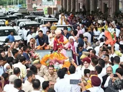 Brijbhushan Sharan Singh's Massive Show of Strength in Gonda After Acquittal: "If I Had Bowed Down