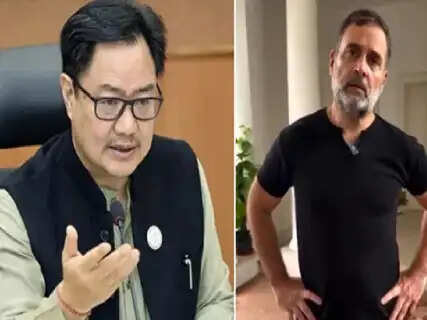 "Congress Leader Has Had a Change of Heart": Kiren Rijiju Sarcastic Dig at Rahul Gandhi's Women's Empowerment Video