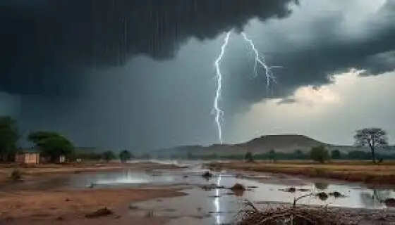 Rajasthan Weather : New Western Disturbance to Bring Severe Dust Storms, Rain, and Hailstorms Until April 7