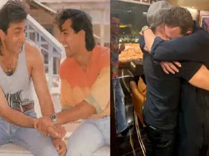 Salman Khan Gets Emotional on Sanjay Dutt's Birthday: 'Bhaijaan' Shares a Heartwarming Note and Rare Hug