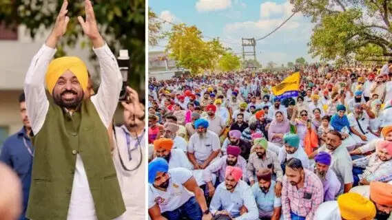 Bhagwant Mann Visits Toppers at Home, Promises Underground Cables and ₹10 Lakh Health Cards - Here's What Happened at Samrala's Lok Milni