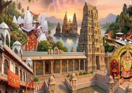 7 such temples located in the country where people come for prayers of health and peace