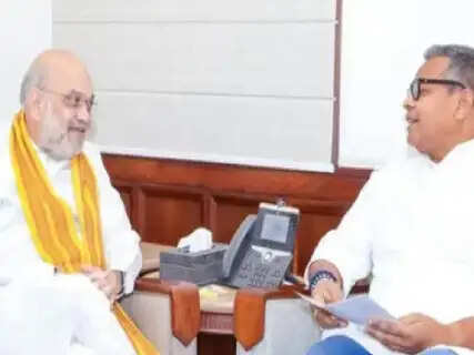 Bombs and Shells to Be Made in Jamui? MP Arun Bharti Meets Home Minister Amit Shah to Push for Ordnance Factory