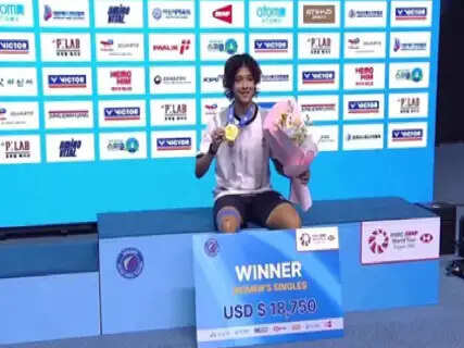 Ashmita Chaliha Stuns Fourth Seed in Korea Masters Final to Lift Maiden BWF Super 300 Title