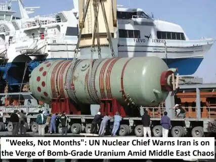 "Weeks, Not Months": UN Nuclear Chief Warns Iran is on the Verge of Bomb-Grade Uranium Amid Middle East Chaos
