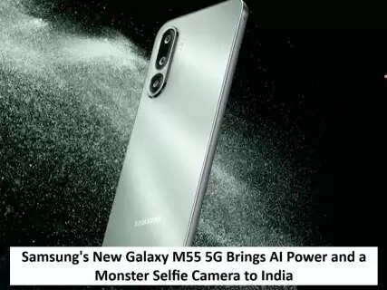 Samsung's New Galaxy M55 5G Brings AI Power and a Monster Selfie Camera to India