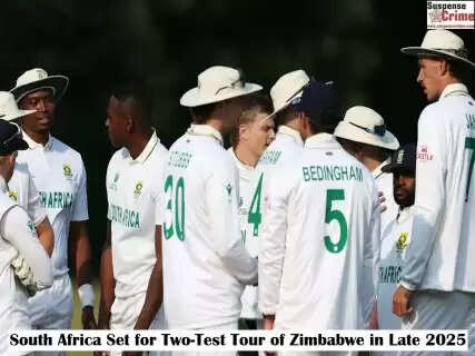 South Africa Set for Two-Test Tour of Zimbabwe in Late 2025