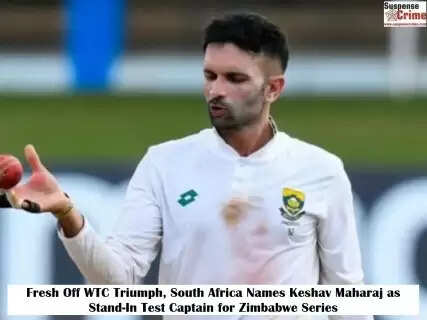 Fresh Off WTC Triumph, South Africa Names Keshav Maharaj as Stand-In Test Captain for Zimbabwe Series