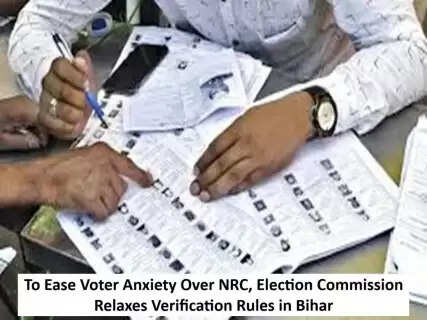 To Ease Voter Anxiety Over NRC, Election Commission Relaxes Verification Rules in Bihar