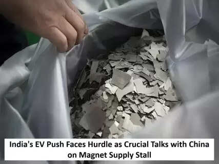 India's EV Push Faces Hurdle as Crucial Talks with China on Magnet Supply Stall