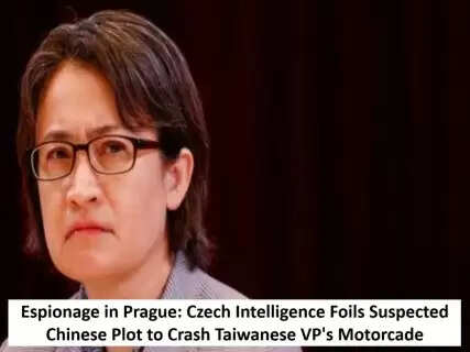 Espionage in Prague: Czech Intelligence Foils Suspected Chinese Plot to Crash Taiwanese VP's Motorcade