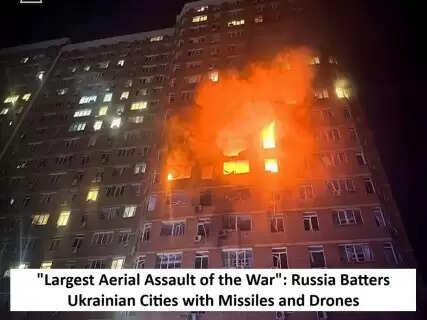 "Largest Aerial Assault of the War": Russia Batters Ukrainian Cities with Missiles and Drones